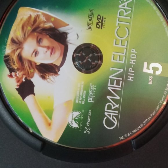 CARMEN ELECTRA WORKOUT‎ LAP DANCE DVD dish 4 and 5 - Picture 3 of 5